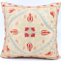 Silk Suzani Pillow Covers