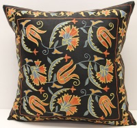 Silk Suzani Pillow Covers