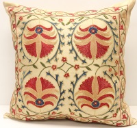 Silk Suzani Pillow Covers